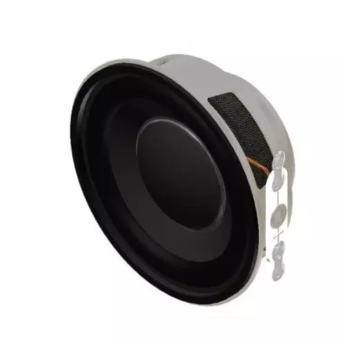 PUI AUDIO Speaker Water Resistant Cone Board Mount 86 dBA Sound Pressure Level, AS04004PR-WR-R