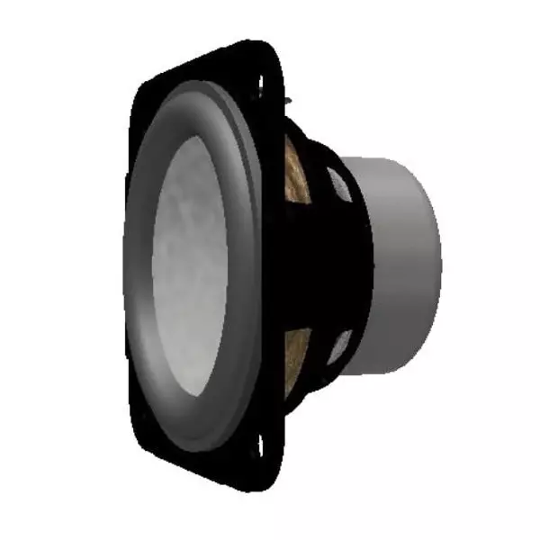 PUI AUDIO Speaker Waterproof Frame Mount 85 dBA Sound Pressure Level, AS05804PS-X-R