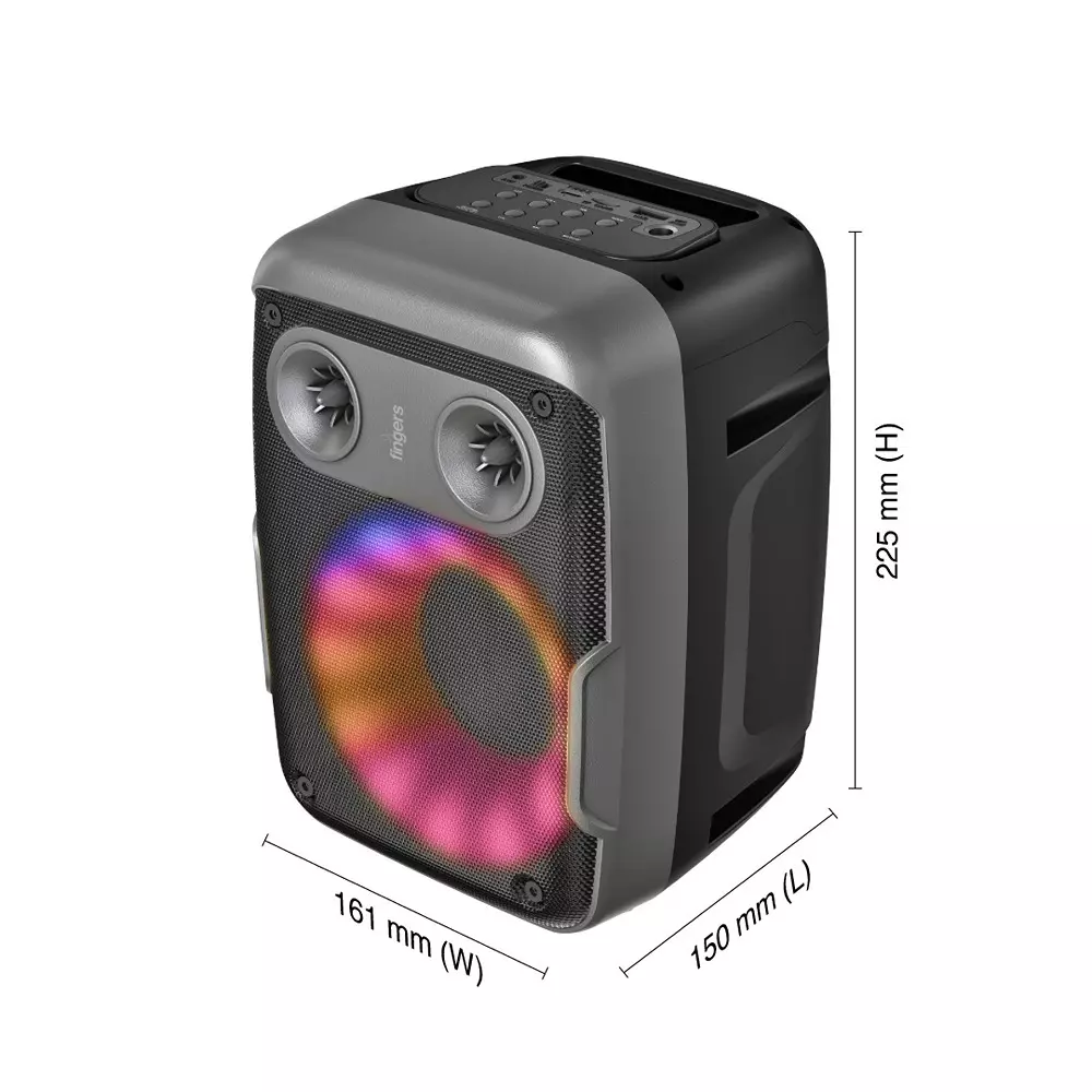 fingers-portable-speaker-8-w-output-power-1800-mah-battery-capacity-10-m-wireless-range-bluetooth-v52-wireless-protocol-midnight-black-color-hootbeats7