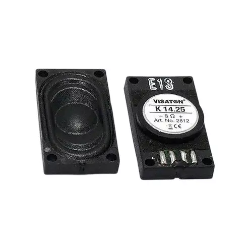 VISATON Speaker Electromagnetic Panel Mount 72 dBA Sound Pressure Level, 2812