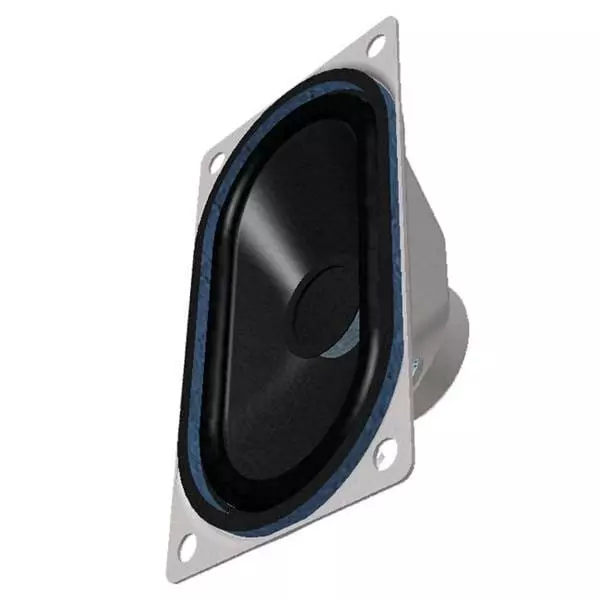 PUI AUDIO Speaker Water Resistant Cone Frame Mount 86 dBA Sound Pressure Level, AS07104PO-WR-R