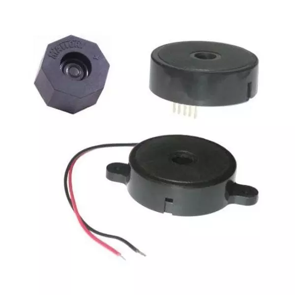 MALLORY Speaker Electromagnetic PCB Mount 105 dBA Sound Pressure Level, SBS12M1PC