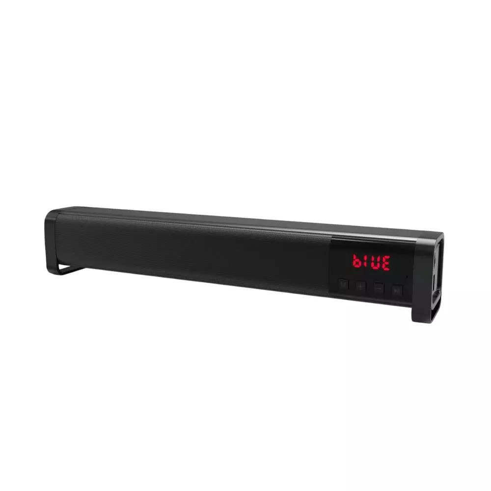 Flix Beetel Bar Mini Bluetooth Speaker 14 W Upto 7 Hrs SD Card, USB Disk, AUX, Type C Charging Black, XBS-W14