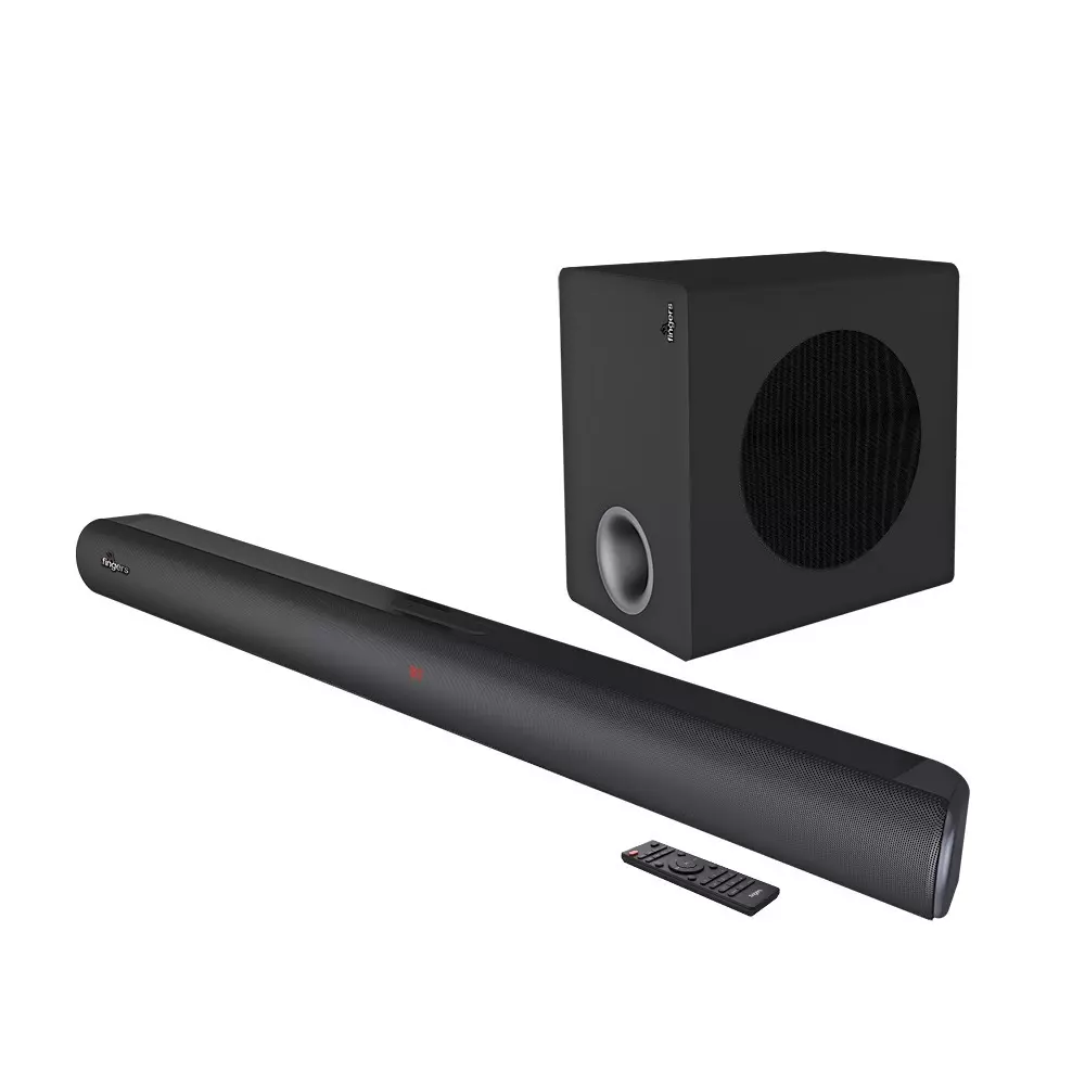 FINGERS Bar Speaker 200 W Output Power Bluetooth v5.0 Wireless Protocol 10 m Wireless Range Rich Black Color, Octane-200