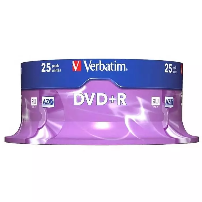 Verbatim DVD+R 4.7 GB 16X, 43500