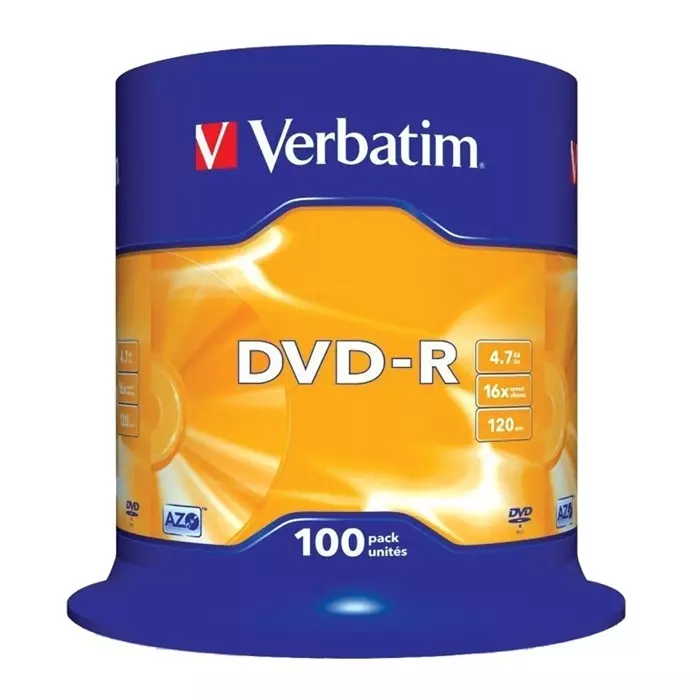 Verbatim DVD-R 4.7 GB 16X, 43549