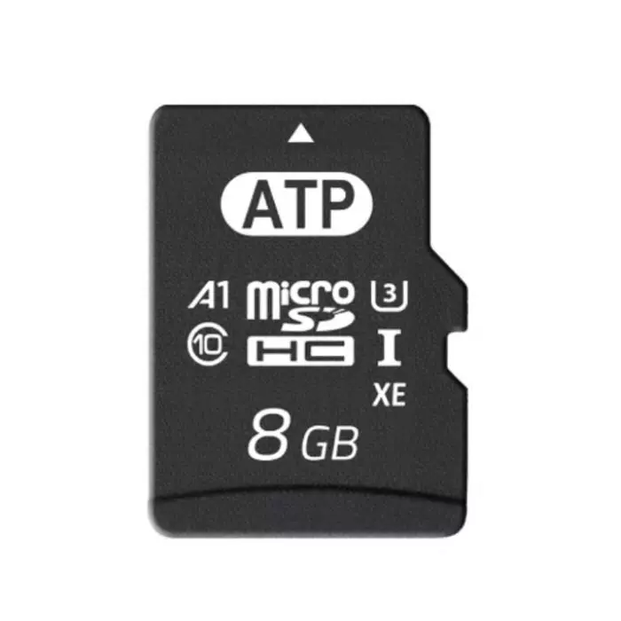 ATP 8 GB Industrial MicroSDHC Micro SD Card Class 10 U3 UHS-I, AF8GUD4A-BBBXM