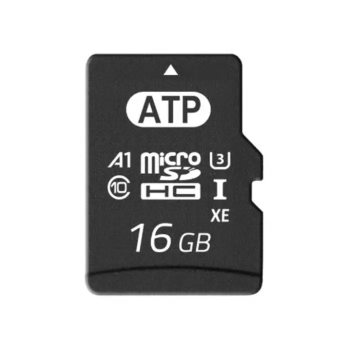 ATP 16 GB Industrial MicroSDHC Micro SD Card Class 10 U3 UHS-I, AF16GUD4A-BBBIM