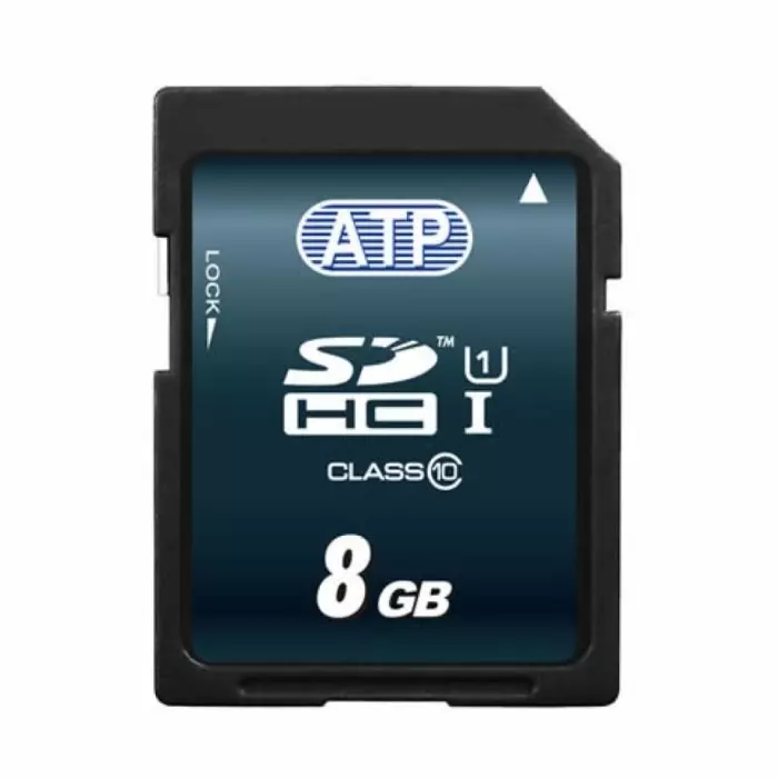ATP 8 GB SDHC SD Card UHS-1, AF8GSD3-WABIM