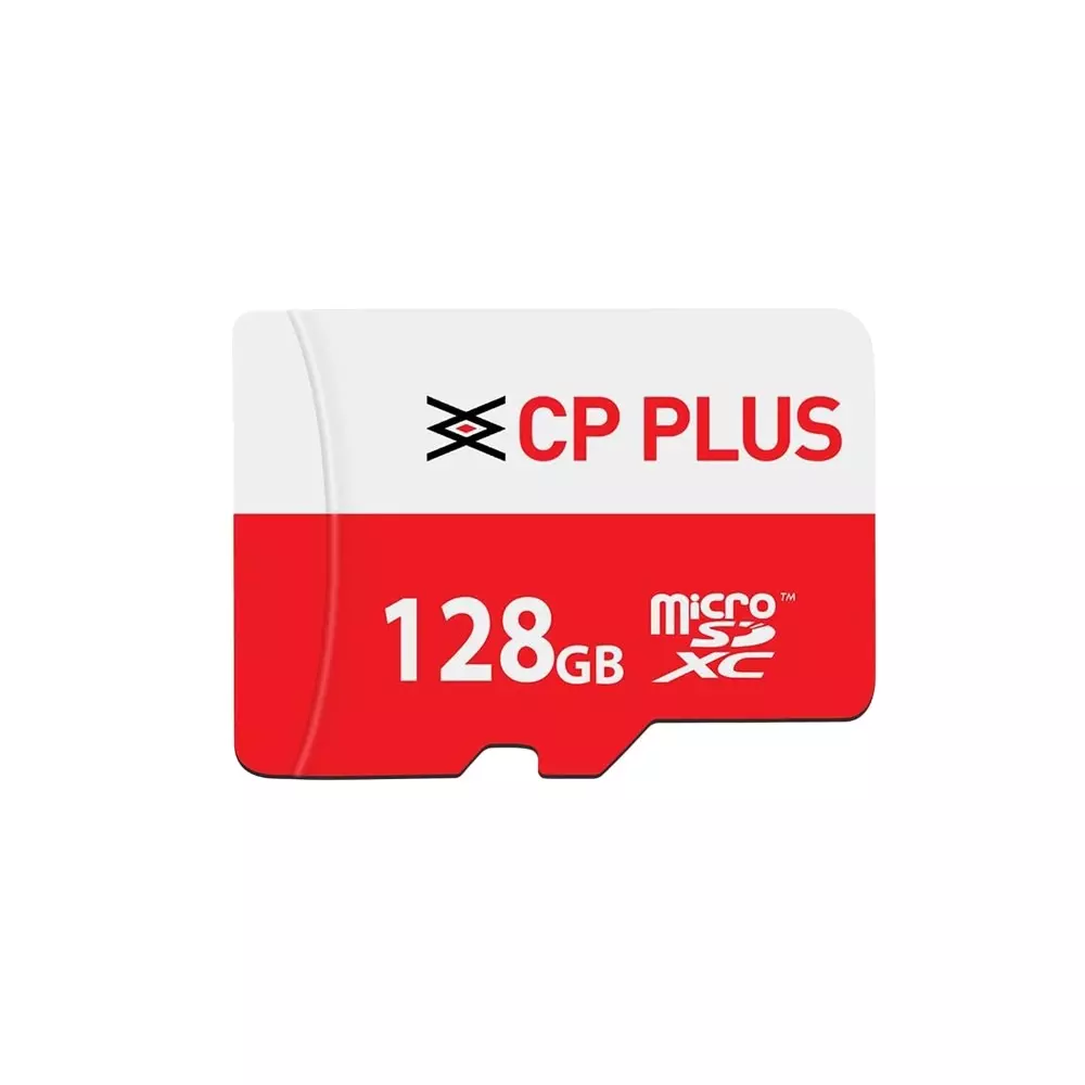 CP PLUS 128 GB Storage Capacity Micro SD Card Up to 65 MB/s Write Speed, CP-UM128C