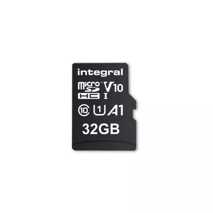 Integral Memory 32 GB MicroSDXC Micro SD Card Class 10 UHS-1 U1, INMSDH32G-100V10