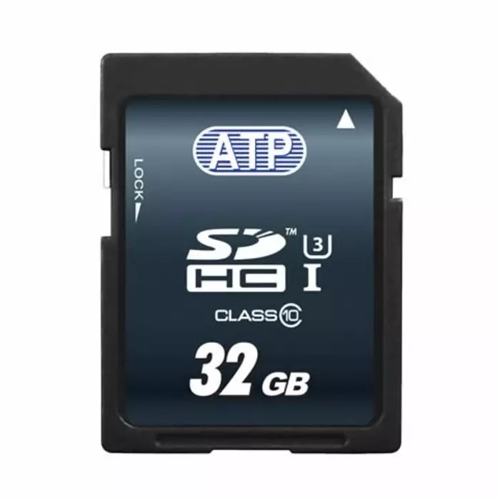 ATP 32 GB Industrial SDHC SD Card Class 10 UHS-1 U1, AF32GSD3-WADXM