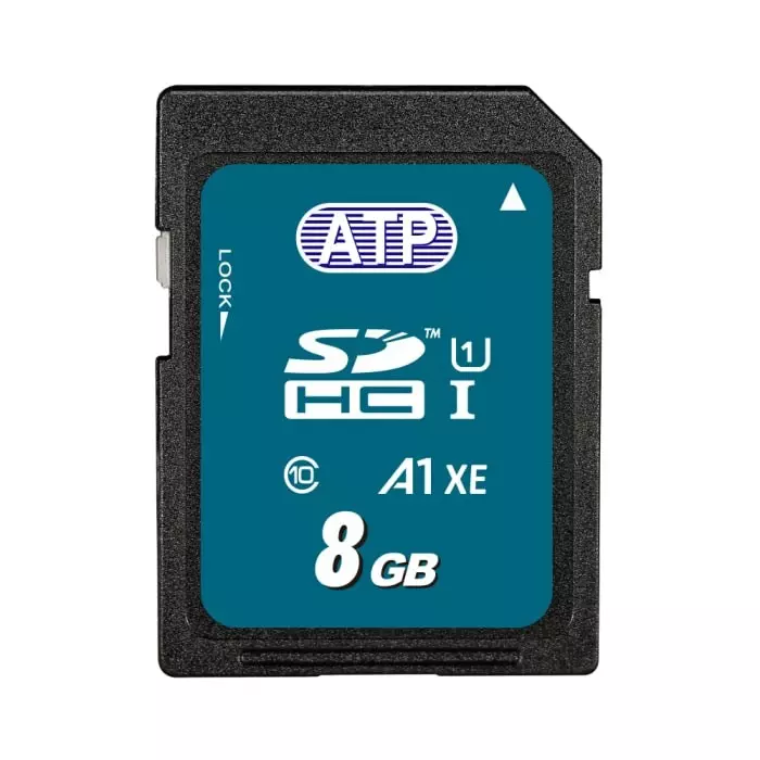 ATP 8 GB Industrial SD SD Card Class 10 UHS-1, FA8G00SD3V36BFC