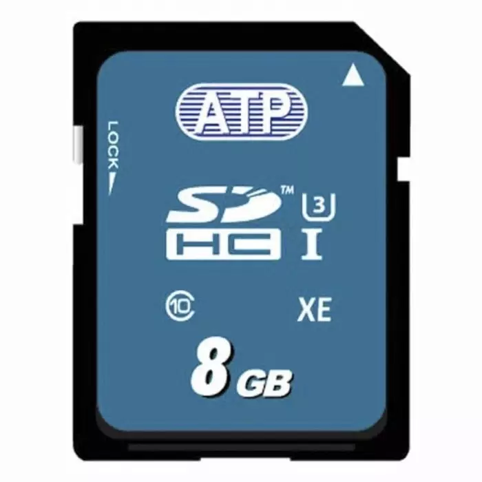 ATP 8 GB Industrial SDHC SD Card Class 10 UHS-1 U1, AF8GSD3A-WAAXX
