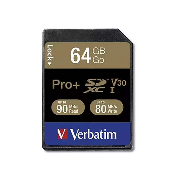 Verbatim 64 GB SDXC SD Card Class 3, 49197