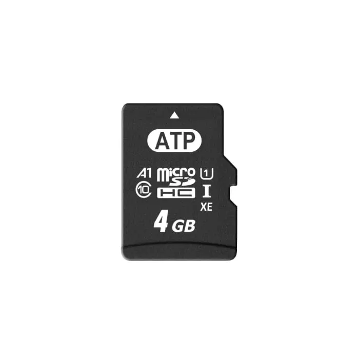 ATP 4 GB Industrial MicroSD Micro SD Card Class 10 UHS-1, FA4G00UD3V36BFI
