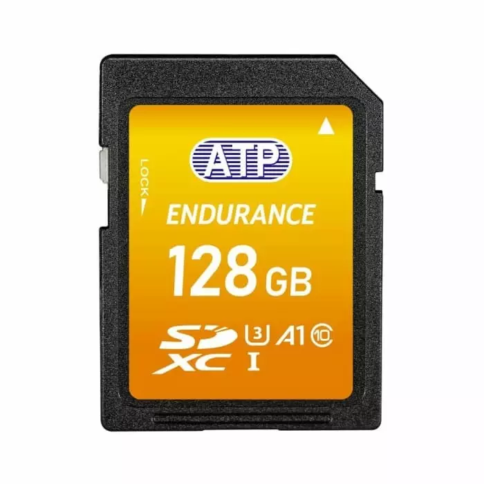 ATP 128 GB Industrial SD SD Card UHS-I, AF128GSD4-EBAIM