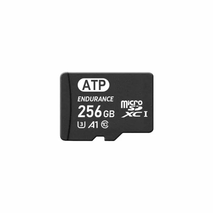 ATP 256 GB Industrial MicroSD Micro SD Card UHS-I, AF256GUD4-EBAIM
