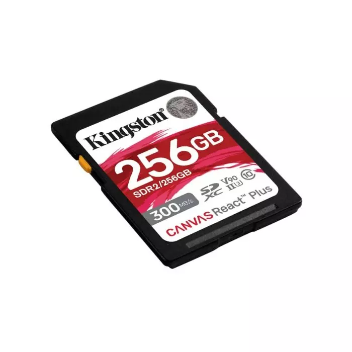 Kingston 256 GB Industrial SDXC SD Card, Class 10, UHS-II, U3, V90, SDR2/256GB
