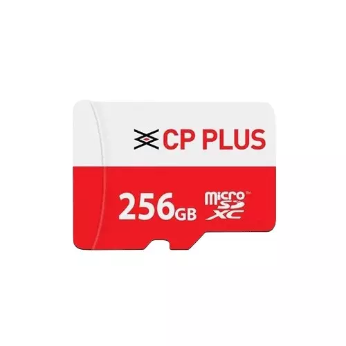 CP PLUS 256 GB Storage Capacity Micro SD Card Up to 90 MB/s Write Speed, CP-UM256C