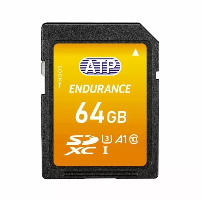ATP 64 GB Industrial SD SD Card UHS-I, AF64GSD4-EBAIM