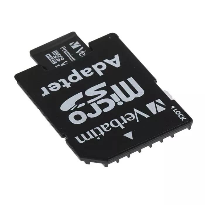 Verbatim 16 GB MicroSDHC Micro SD Card Class 10 UHS-1 U1, 44082