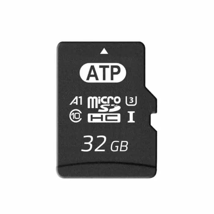 ATP 32 GB Industrial MicroSDHC Micro SD Card Class 10 U3 UHS-I, AF32GUD4-BBBXM