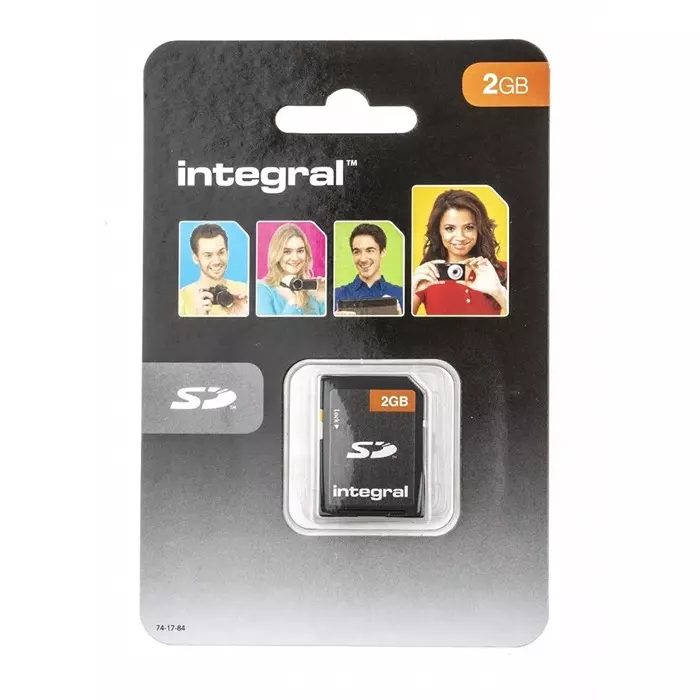 Integral Memory 2 GB SD SD Card, INSD2GV2