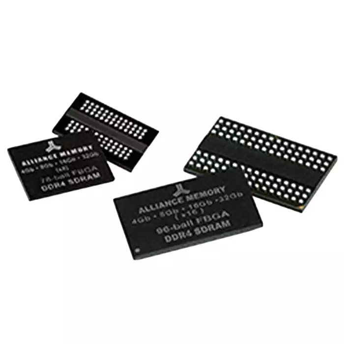 Alliance Memory SDRAM 32GBit Surface Mount 96-Pin FBGA, AS4C2G16D4-62BCN