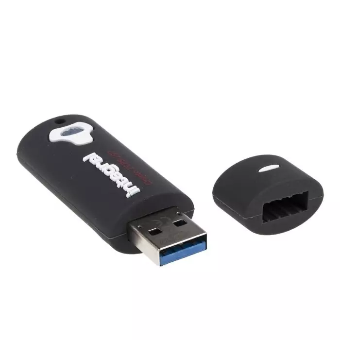 Integral Memory Crypto 32 GB USB 3.0 Hardware Encrypted Flash Drive, INFD32GCRY3.0197
