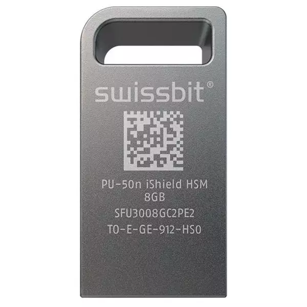 SWISSBIT USB 3.1 USB Flash Drive 8 GB Memory Size, SFU3008GC2PE2TO-E-GE-912-HS0