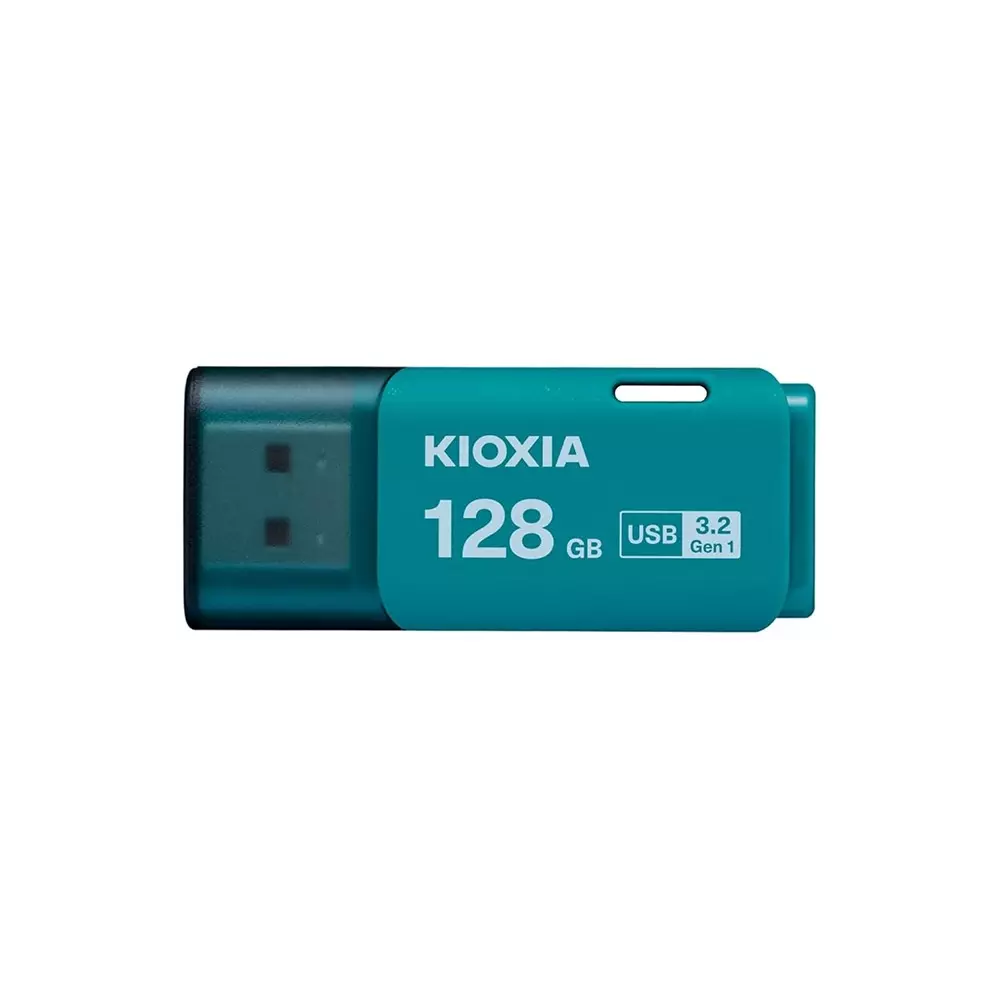 KIOXIA Flash Pen Drive 128 GB Storage USB 3.2 Blue for Desktop & Laptop, U301 Blue