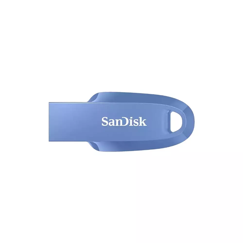 SanDisk Ultra Curve Flash Drive USB 3.2 Gen 1 128 GB India Blue, SDCZ550-128G-I35NB