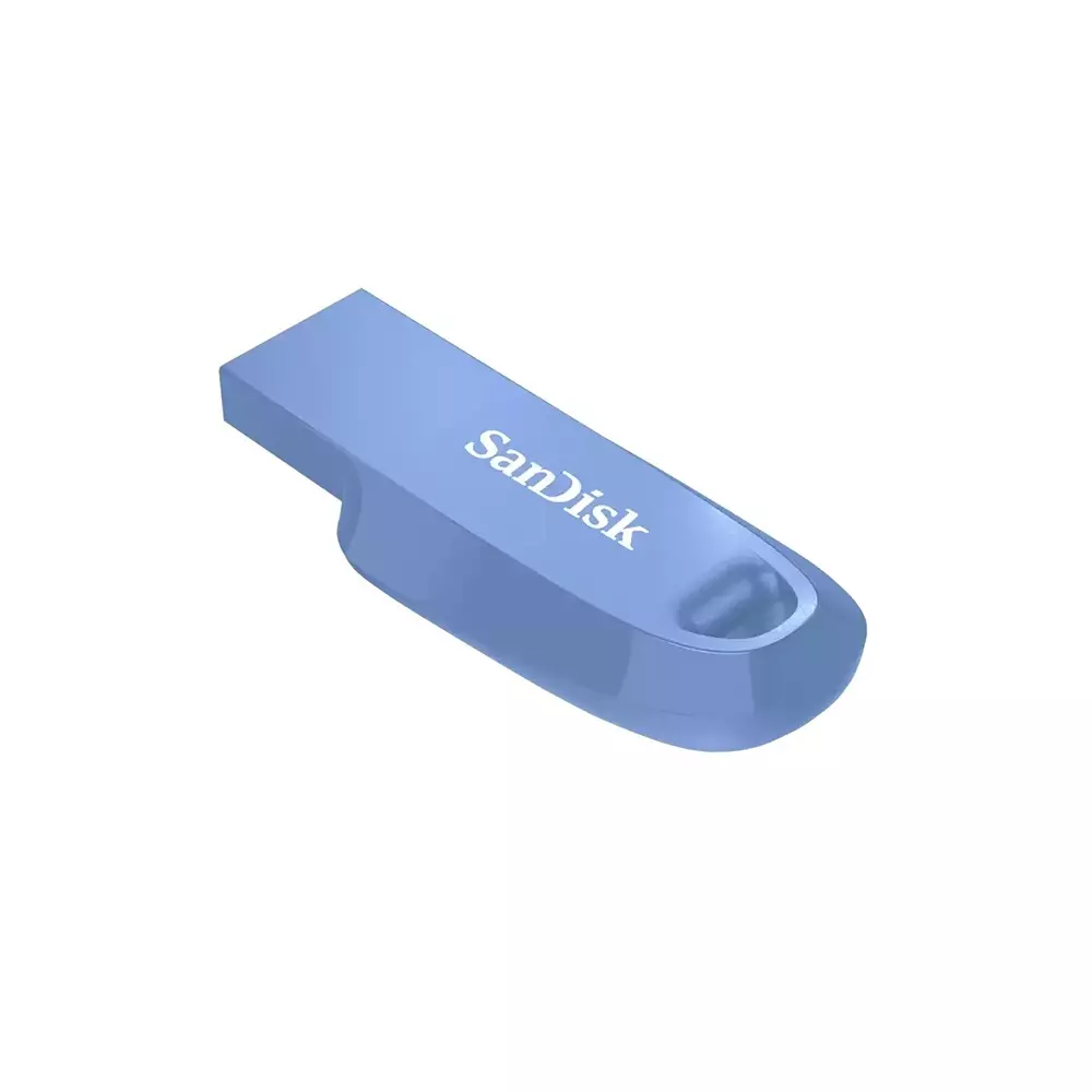 SanDisk Ultra Curve Flash Drive USB 3.2 Gen 1 128 GB India Blue, SDCZ550-128G-I35NB