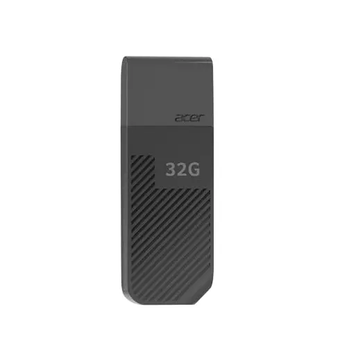 Acer 32 GB Pen Drive USB 3.2 Gen 1 Hardware Interface 100 Mbps Read Speed Black, UP300 B