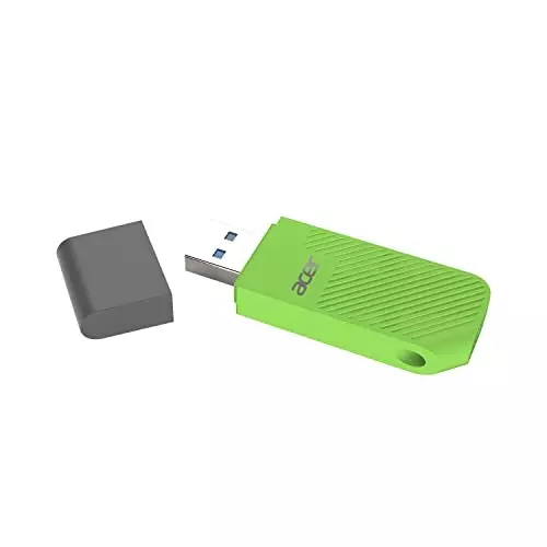 Acer 64 GB Pen Drive USB 3.2 Hardware Interface 120 Mbps Read Speed Green, UP300 G