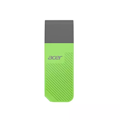 Acer 64 GB Pen Drive USB 3.2 Hardware Interface 120 Mbps Read Speed Green, UP300 G
