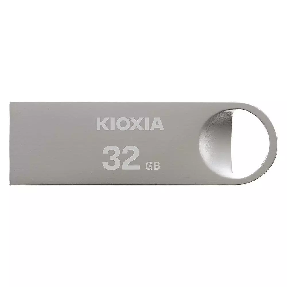 KIOXIA Portable Flash Pen Drive 32 GB Storage USB 2.0 White for Desktop & Laptop, U401