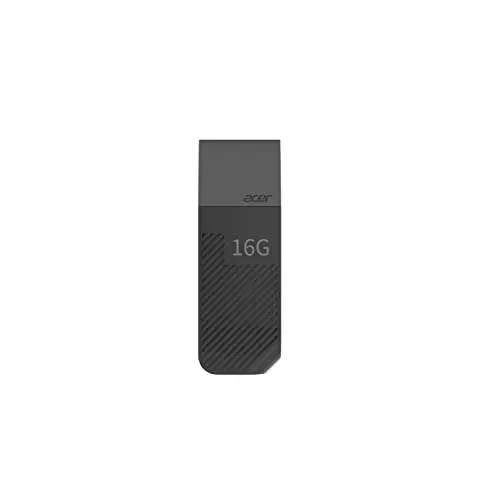 Acer 16 GB Pen Drive USB 3.2 Gen 1 Hardware Interface 100 Mbps Read Speed Black, UP300 B