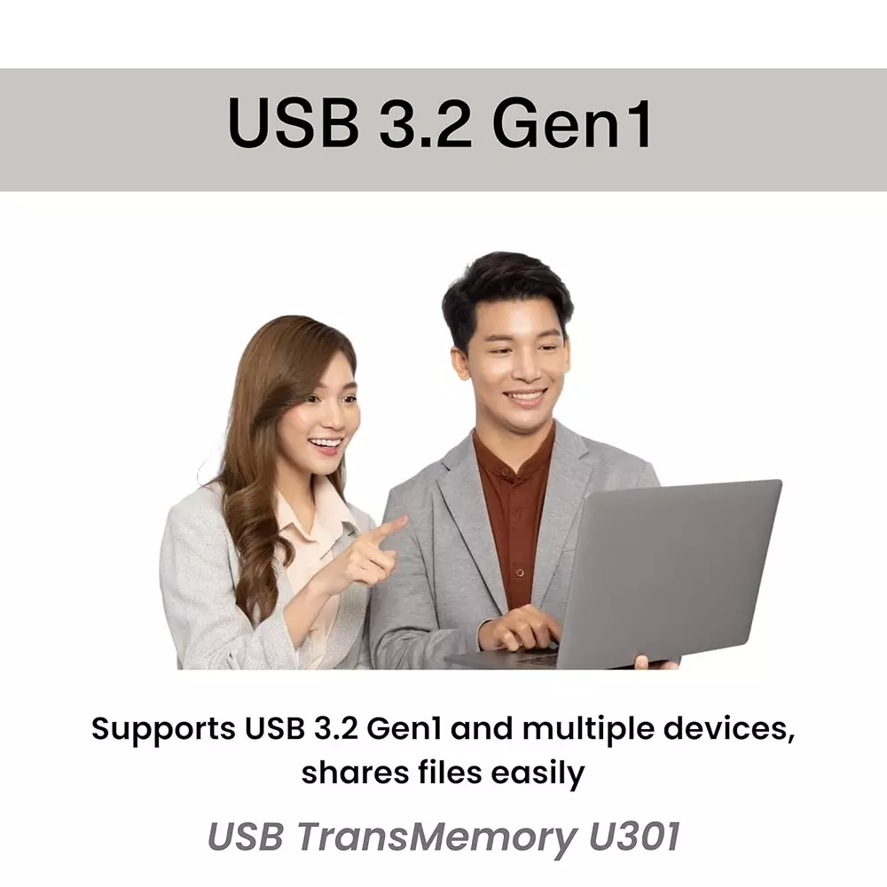 KIOXIA Flash Pan Drive 256 GB Storage USB 3.2 Blue for Desktop & Laptop, U301