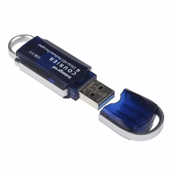 Integral Memory USB 3.0 Courier 8 GB USB 3.0 USB Flash Drive, INFD8GCOU3.0-197