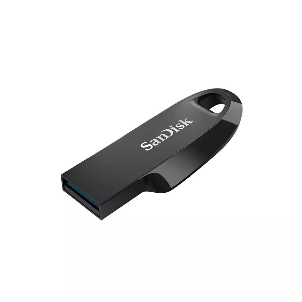 SanDisk Ultra Curve Flash Drive USB 3.2 Gen 1 32 GB Black, SDCZ550-032G-I35