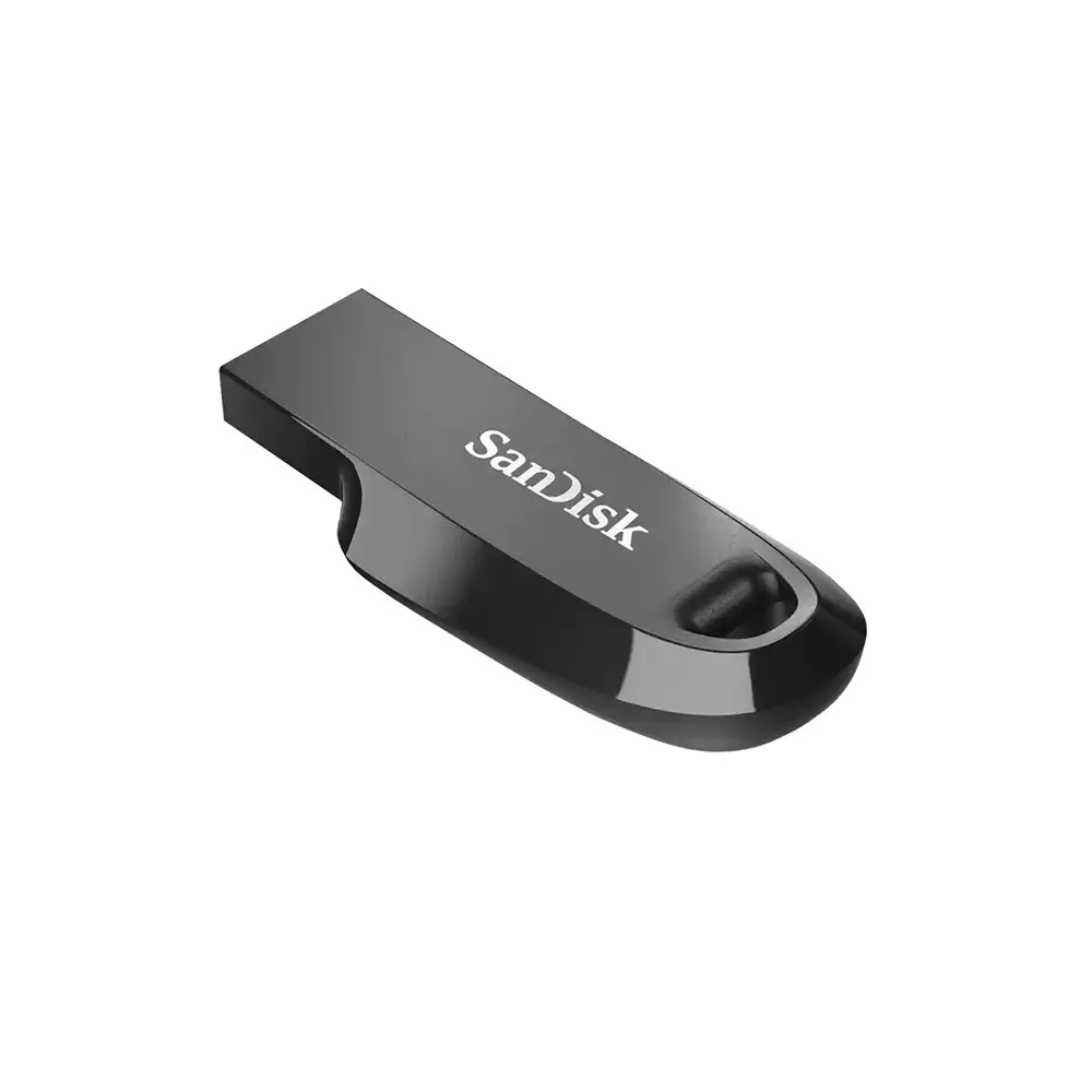 SanDisk Ultra Curve Flash Drive USB 3.2 Gen 1 32 GB Black, SDCZ550-032G-I35