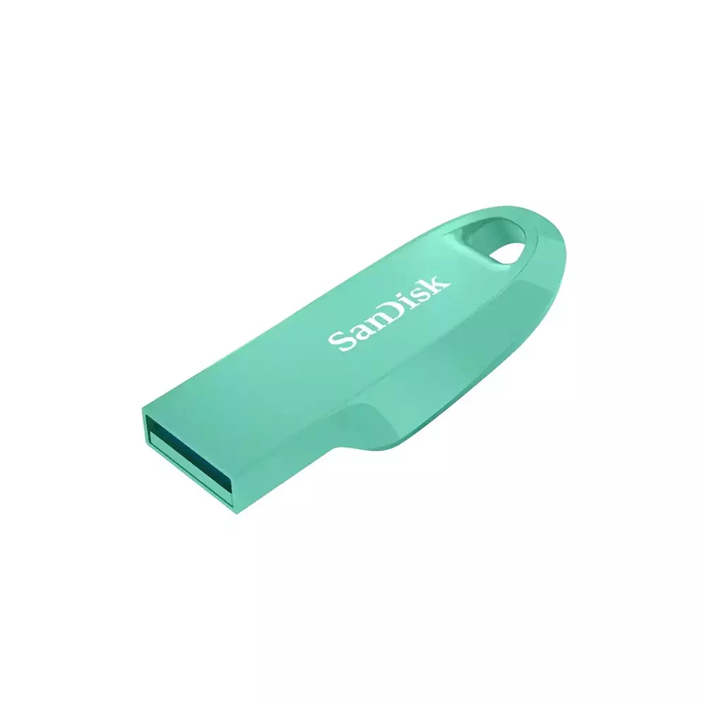 SanDisk Ultra Curve Flash Drive USB 3.2 Gen 1 32 GB Mint, SDCZ550-032G-I35G