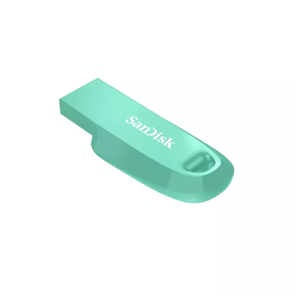 SanDisk Ultra Curve Flash Drive USB 3.2 Gen 1 32 GB Mint, SDCZ550-032G-I35G