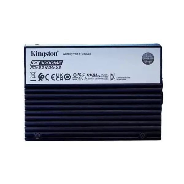 Kingston Solid State Drive 3.84 TB Memory Size 100.5x69.8x14.8 mm, SEDC3000ME/3T8