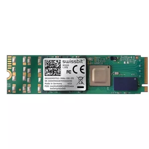 SWISSBIT Industrial Solid State Drive 480 GB Memory Size, SN3000MB480GI-2MA2-2GB-STD