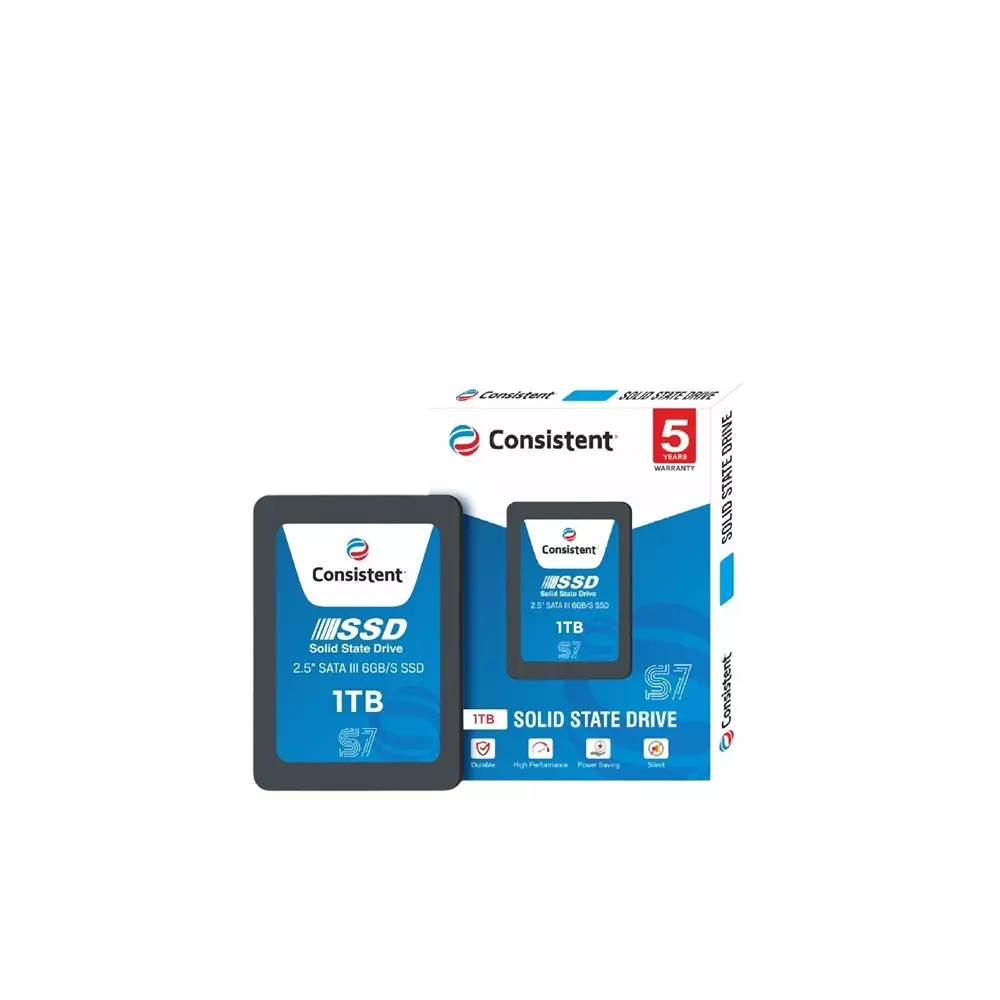 Consistent Internal SSD 2.5-inch 1 TB with SATA III 6.0 Gbps Interface