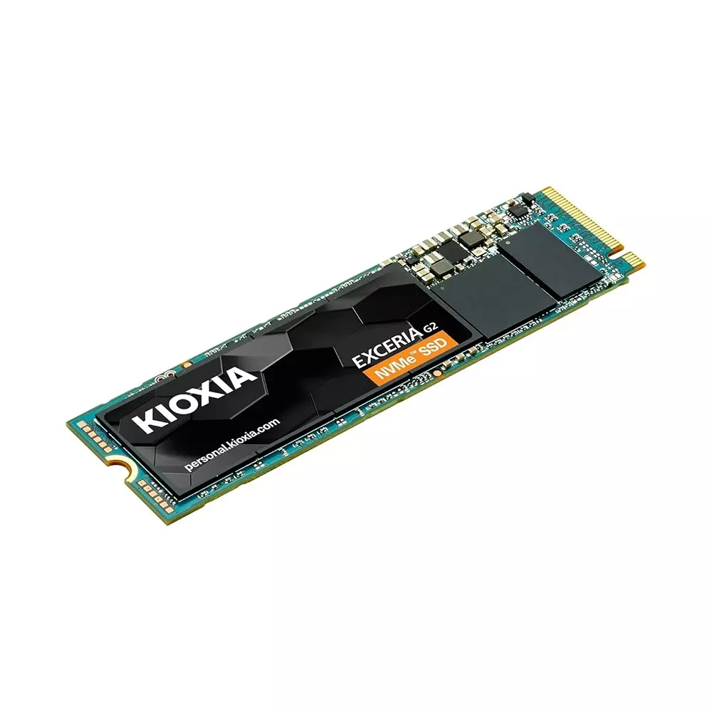 KIOXIA EXCERIA G2 NVMe SSD Memory Card 1000 GB (1 TB) Storage Multicolor for Desktop & Laptop