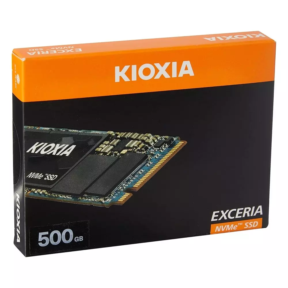 KIOXIA EXCERIA NVMe SSD Memory 500 GB Storage NVMe Black for Desktop & Laptop